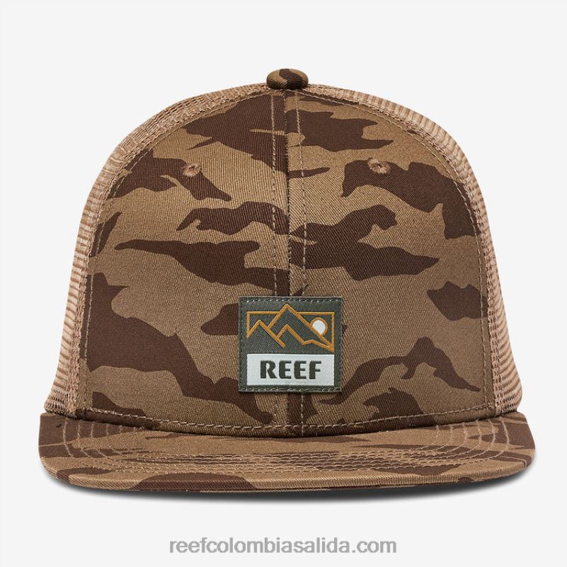hombres Reef gorra de camionero backwoods snapback XDDFR765 cilantro