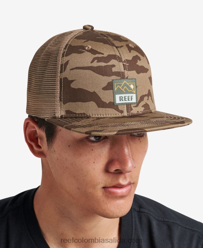 hombres Reef gorra de camionero backwoods snapback XDDFR765 cilantro