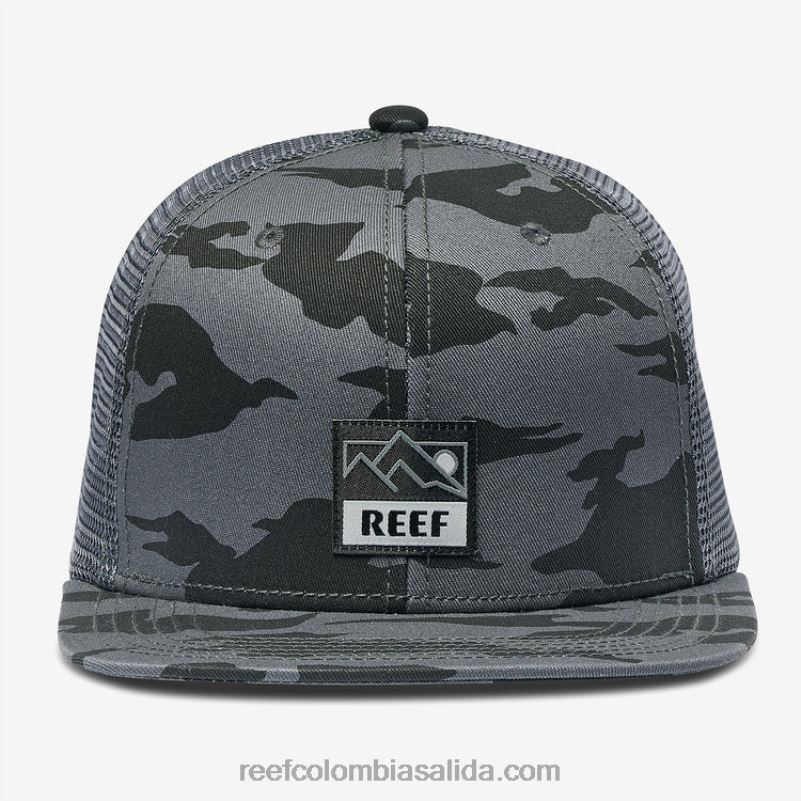 hombres Reef gorra de camionero backwoods snapback XDDFR774 caviar