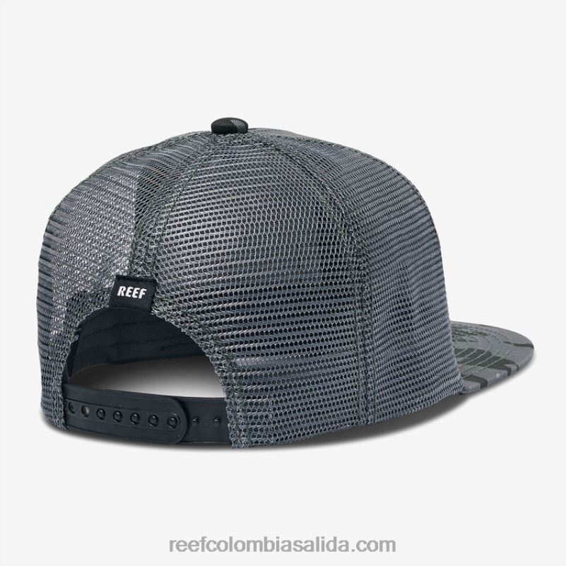 hombres Reef gorra de camionero backwoods snapback XDDFR774 caviar