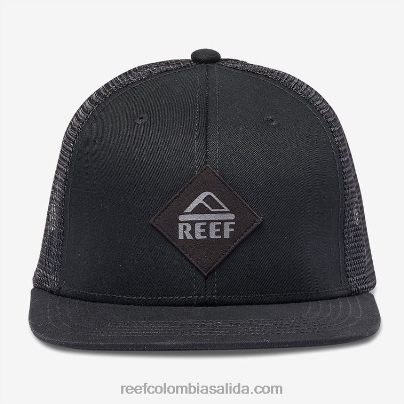 hombres Reef gorra de camionero madre snapback XDDFR762 caviar
