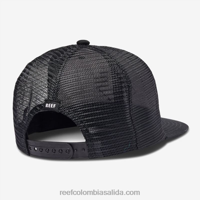 hombres Reef gorra de camionero madre snapback XDDFR762 caviar