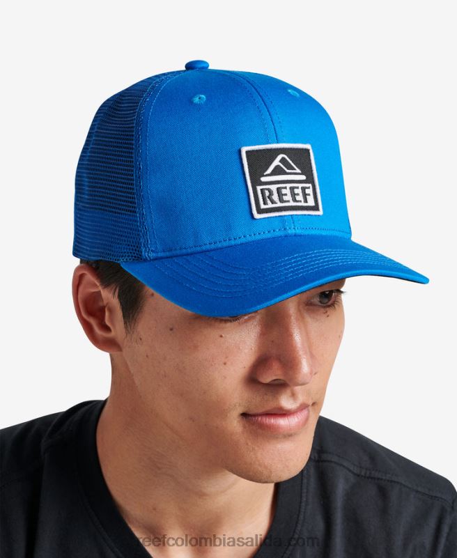 hombres Reef gorra de camionero snapback townsend XDDFR763 azul francés