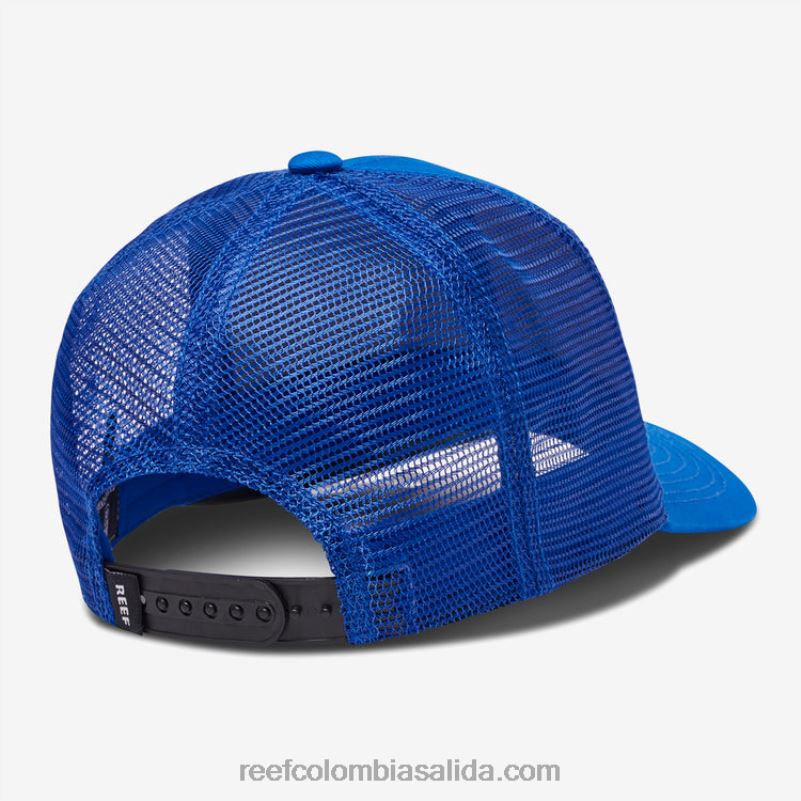 hombres Reef gorra de camionero snapback townsend XDDFR763 azul francés