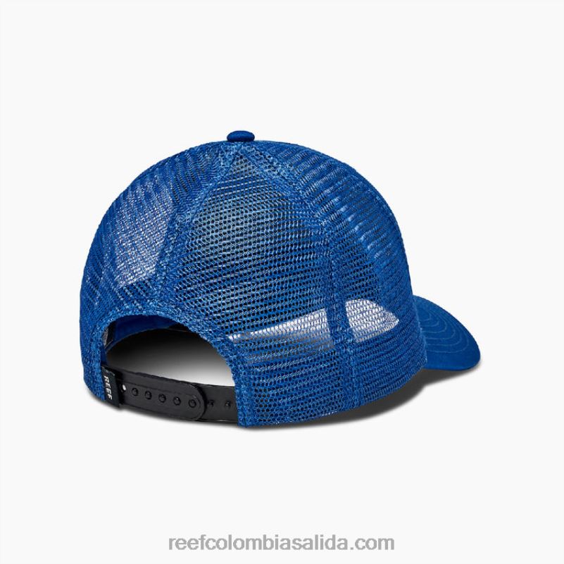 hombres Reef gorra de camionero snapback townsend XDDFR803 azul lapislázuli
