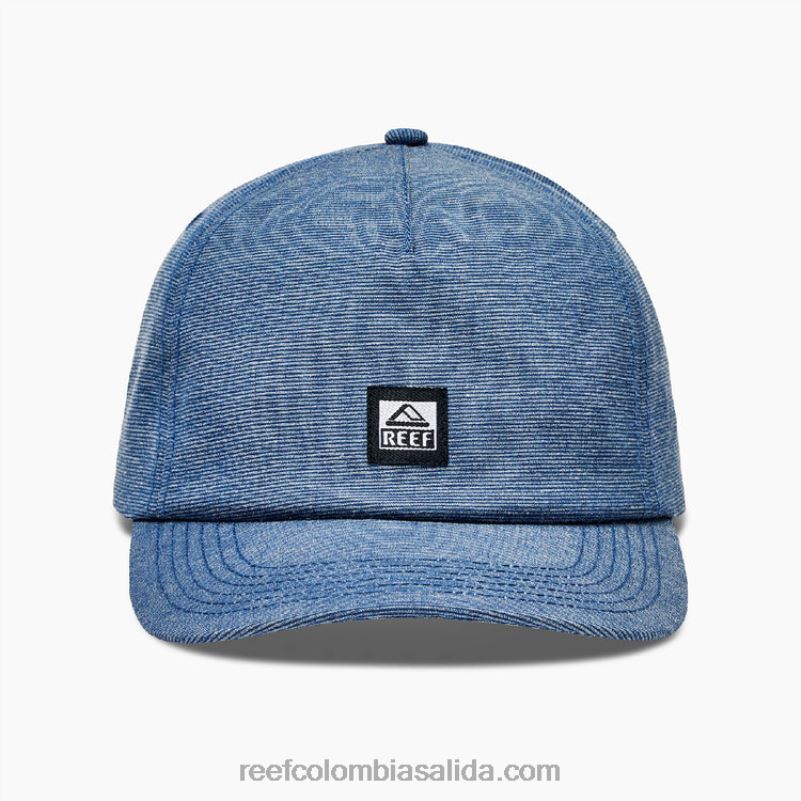 hombres Reef gorra sin estructura bellport snapback XDDFR802 insignias azules