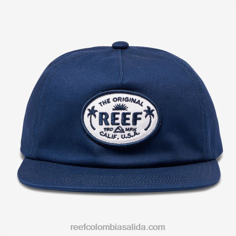 hombres Reef gorra sin estructura gaviota strapback XDDFR780 insignias azules