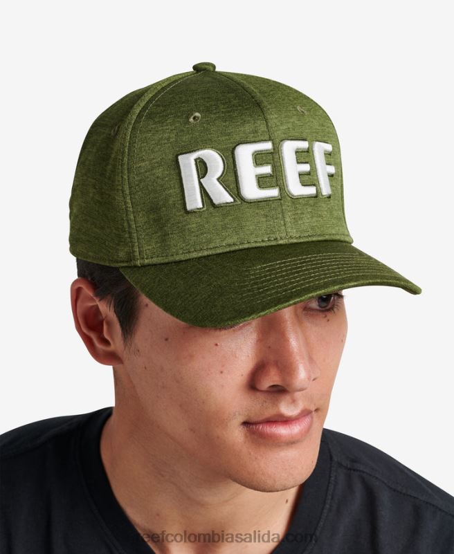 hombres Reef gorro barcelona stretch fit XDDFR782 oliva oscuro