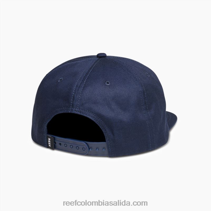hombres Reef gorro molera desestructurado XDDFR808 insignia azul