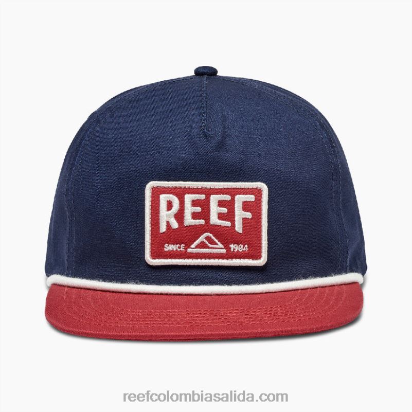 hombres Reef sombrero de visera plana morter XDDFR801 bufón rojo