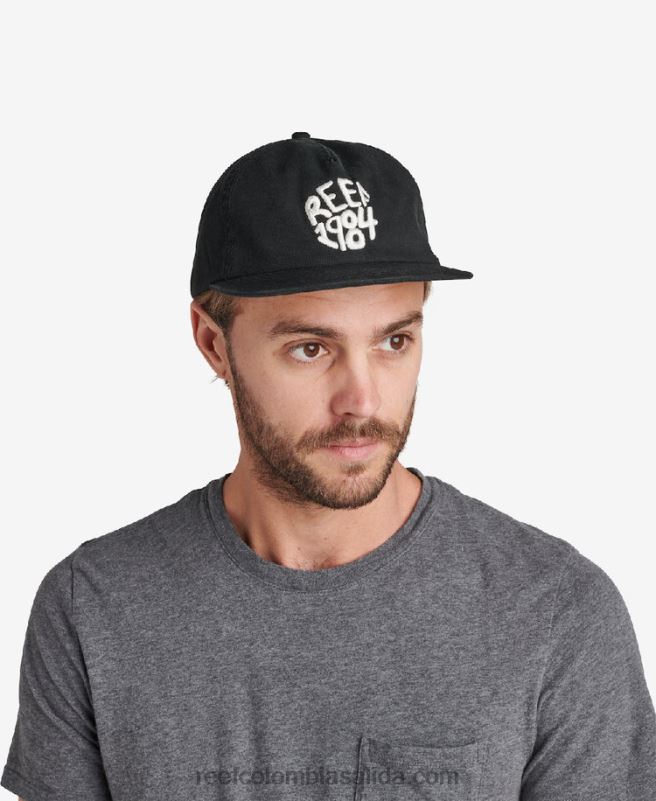 hombres Reef sombrero sin estructura hale strapback XDDFR810 caviar