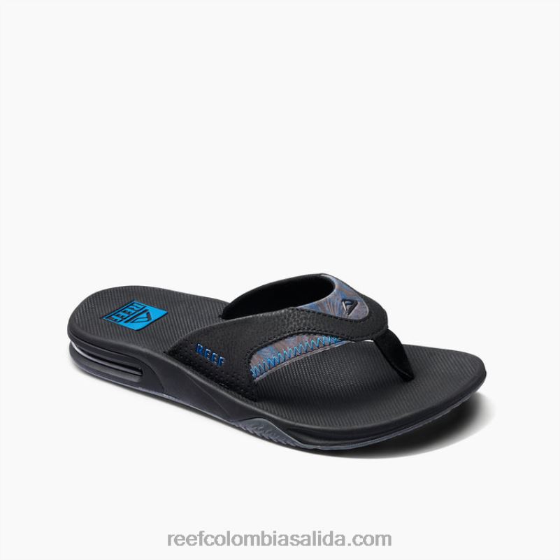 hombres Reef avivando XDDFR440 negro/palmera de la piscina
