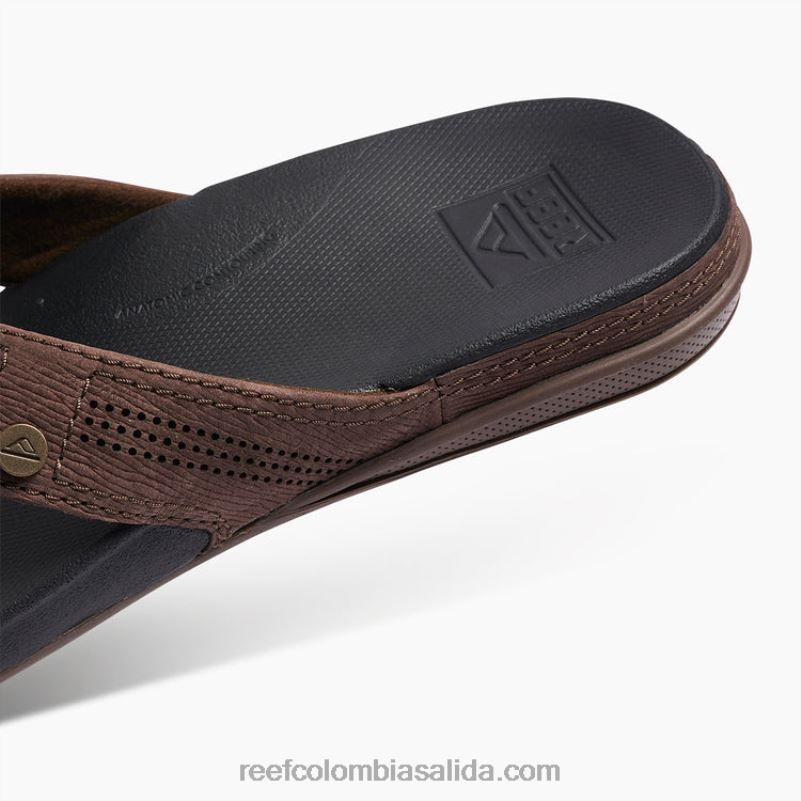 hombres Reef cojín de lujo XDDFR360 marrón oscuro