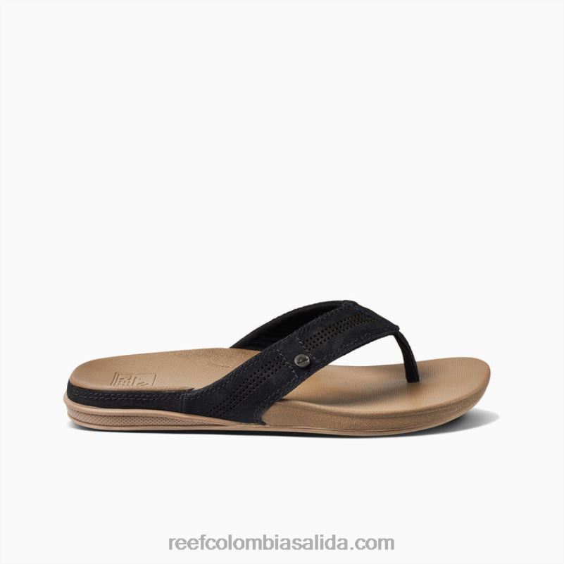 hombres Reef cojín de lujo XDDFR457 cuervo/fósil