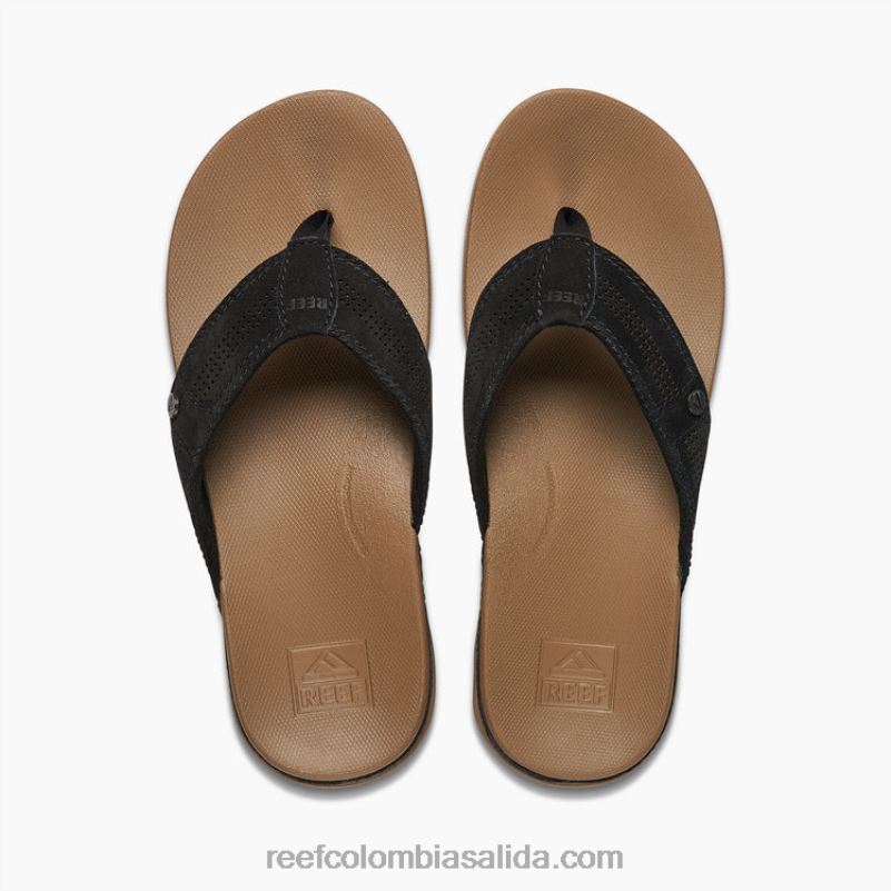 hombres Reef cojín de lujo XDDFR457 cuervo/fósil