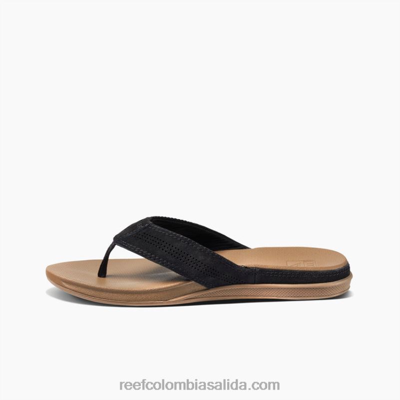 hombres Reef cojín de lujo XDDFR457 cuervo/fósil