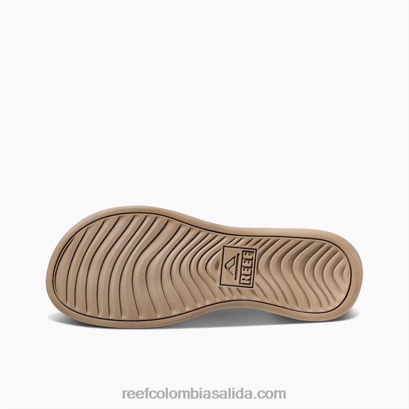 hombres Reef cojín de lujo XDDFR457 cuervo/fósil