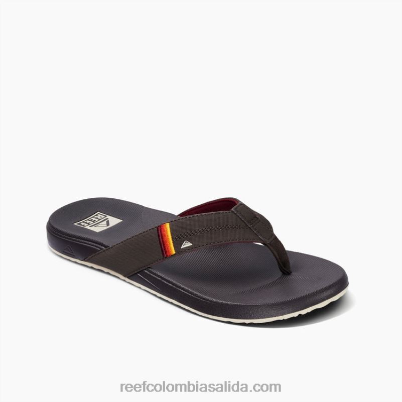 hombres Reef cojín fantasma XDDFR310 puesta de sol marrón vintage