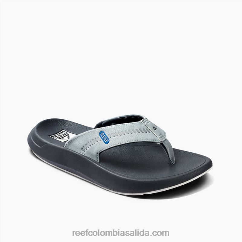 hombres Reef crucero de suela hinchable XDDFR418 gris/gris claro/azul