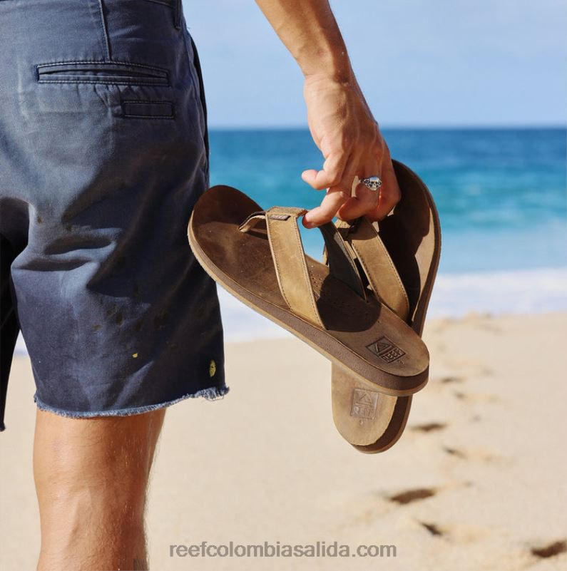 hombresclásico de la deriva del arrecife XDDFR368 marron oscuro