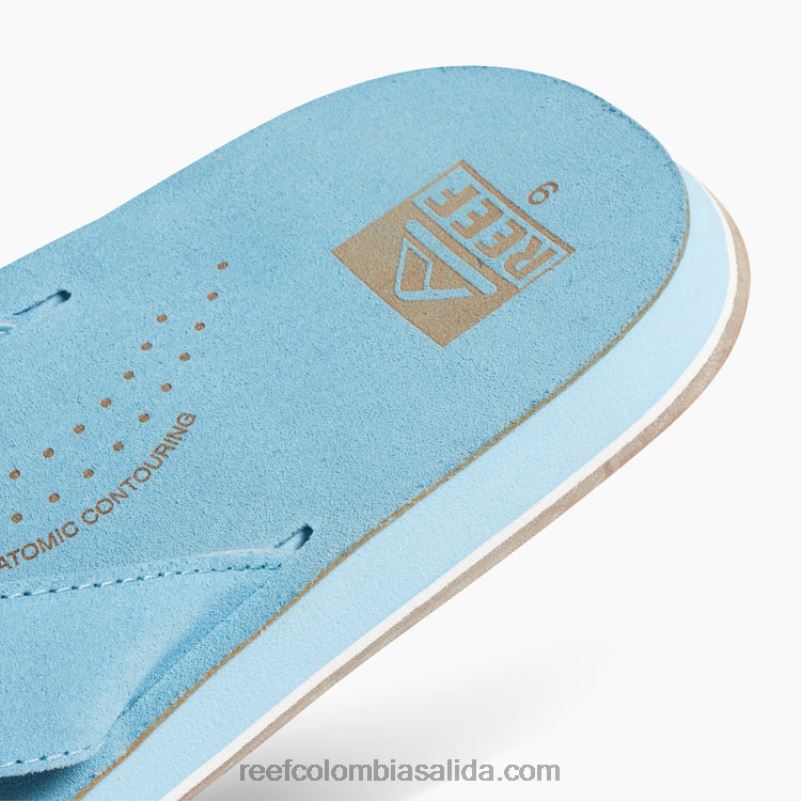 hombresclásico de la deriva del arrecife XDDFR400 azul pálido