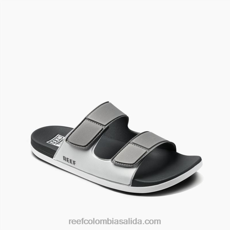 hombres Reef cojín alisio XDDFR438 gris blanco