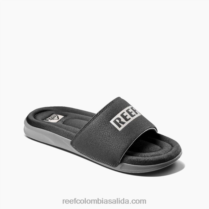 hombres Reef diapositiva de un soplo XDDFR451 gris blanco