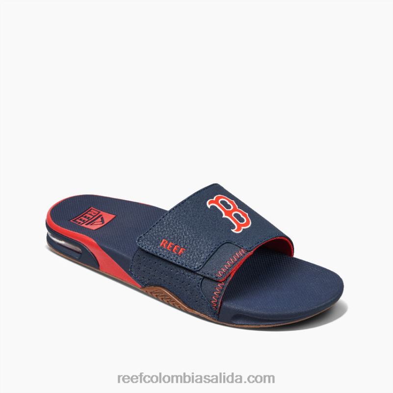 hombres Reef tobogán de abanico x mlb XDDFR411 medias Rojas
