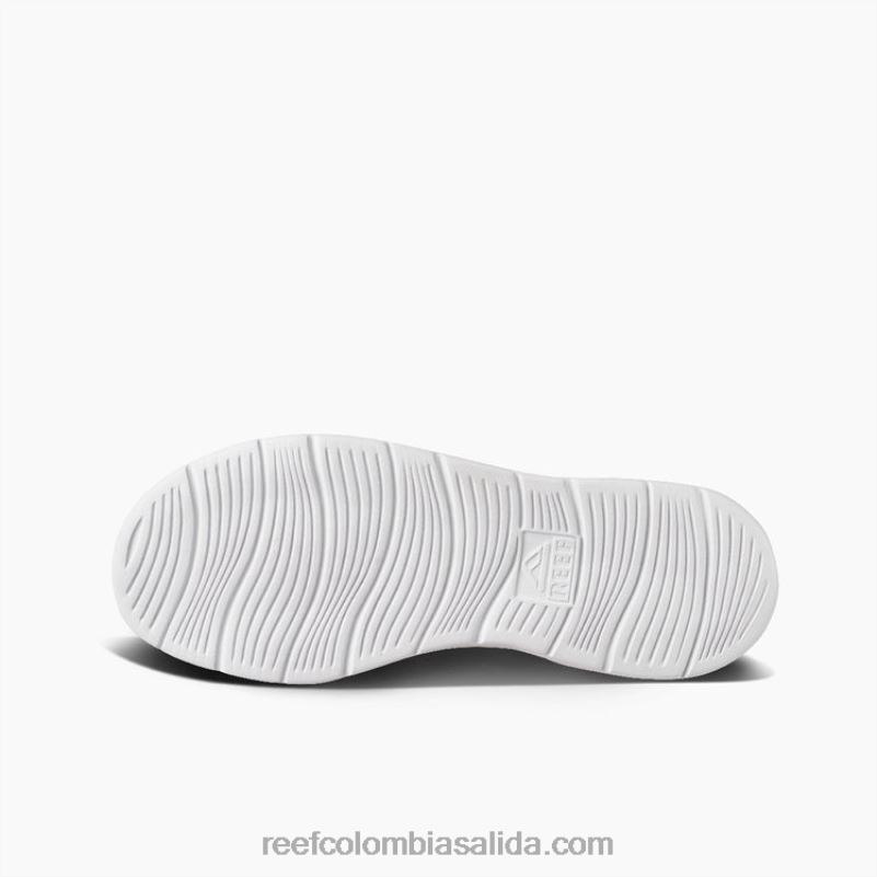 hombres Reef Cojín costa malla XDDFR492 negro/gris/blanco