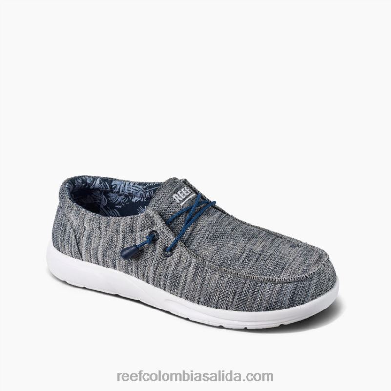 hombres Reef Cojín costa malla XDDFR520 azul marino/blanco