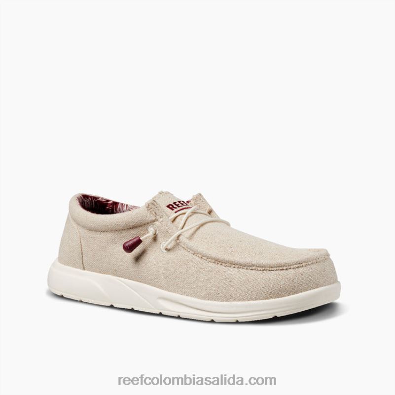 hombres Reef cojín costa textil XDDFR531 yute tostado