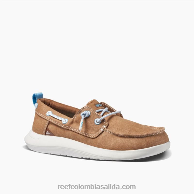 hombres Reef muelle de suela hinchable XDDFR490 marrón