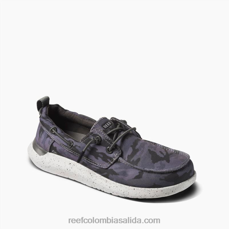 hombres Reef muelle de suela hinchable XDDFR502 gris/camuflaje