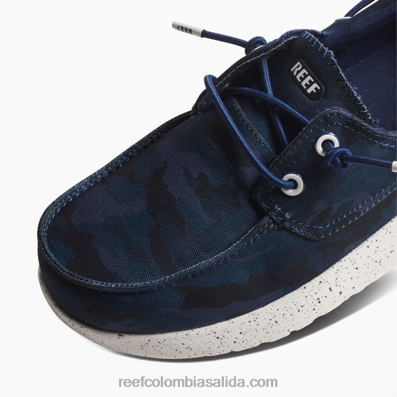 hombres Reef muelle de suela hinchable XDDFR509 azul marino/camuflaje