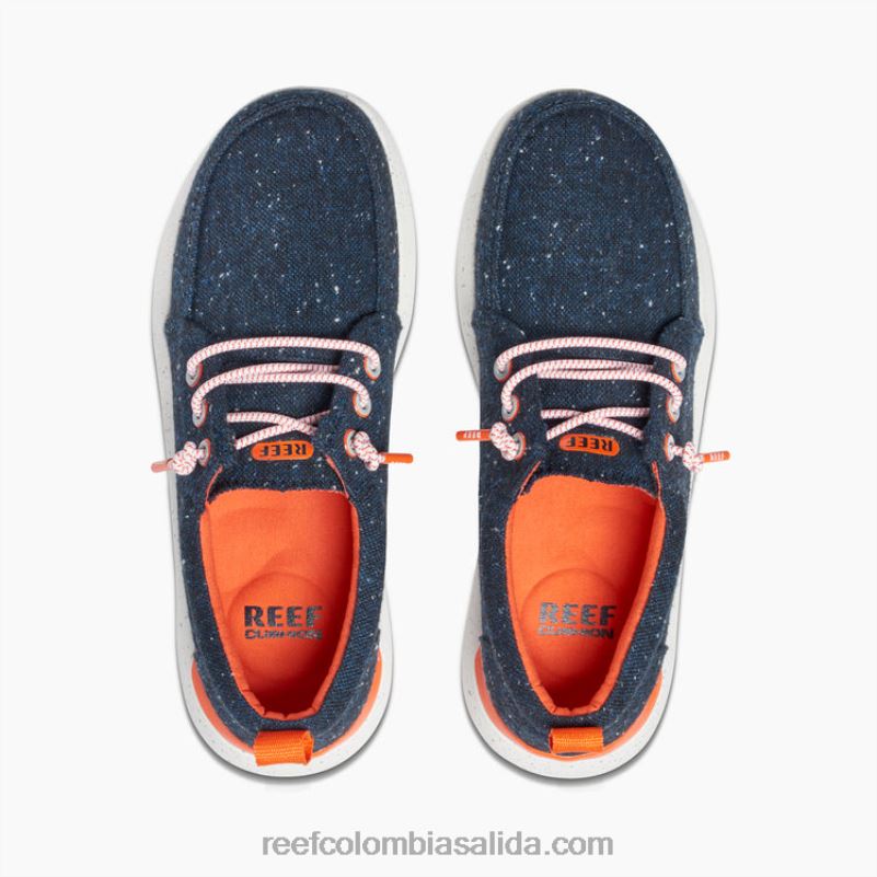 hombres Reef reducción de suela hinchable XDDFR500 azul marino/naranja