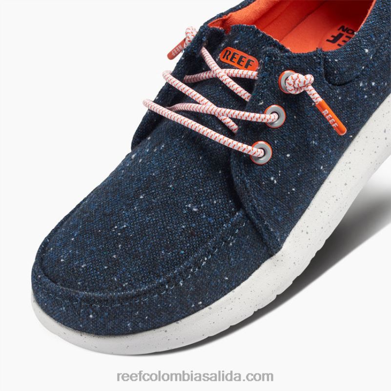 hombres Reef reducción de suela hinchable XDDFR500 azul marino/naranja