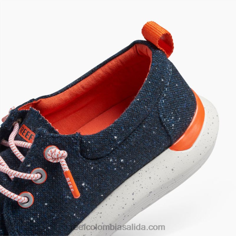 hombres Reef reducción de suela hinchable XDDFR500 azul marino/naranja