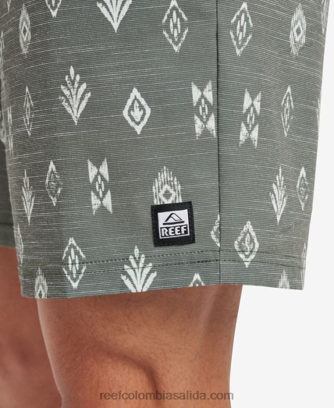 hombres Reef billy volley corto 17\" XDDFR697 tomillo