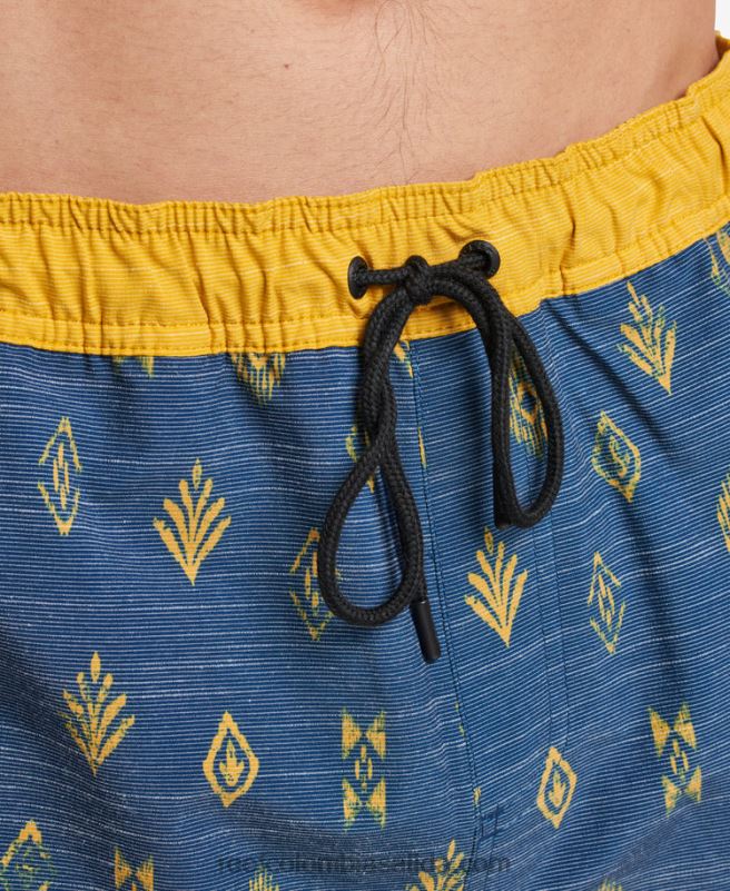 hombres Reef billy volley corto 17\" XDDFR702 insignias azules