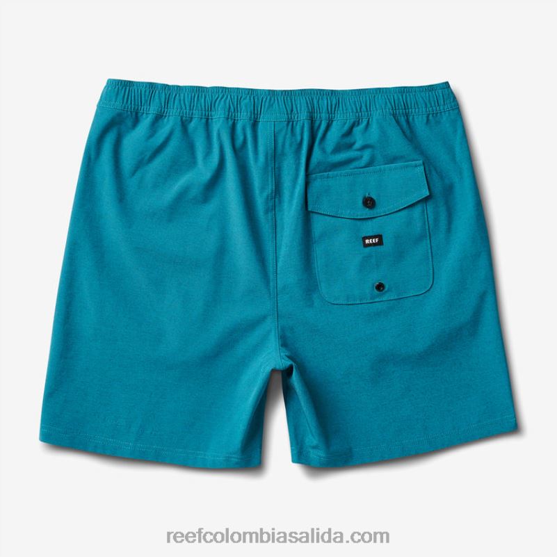 hombres Reef shorts de paseo con cintura elástica de 17\" XDDFR699 golfo de vizcaya