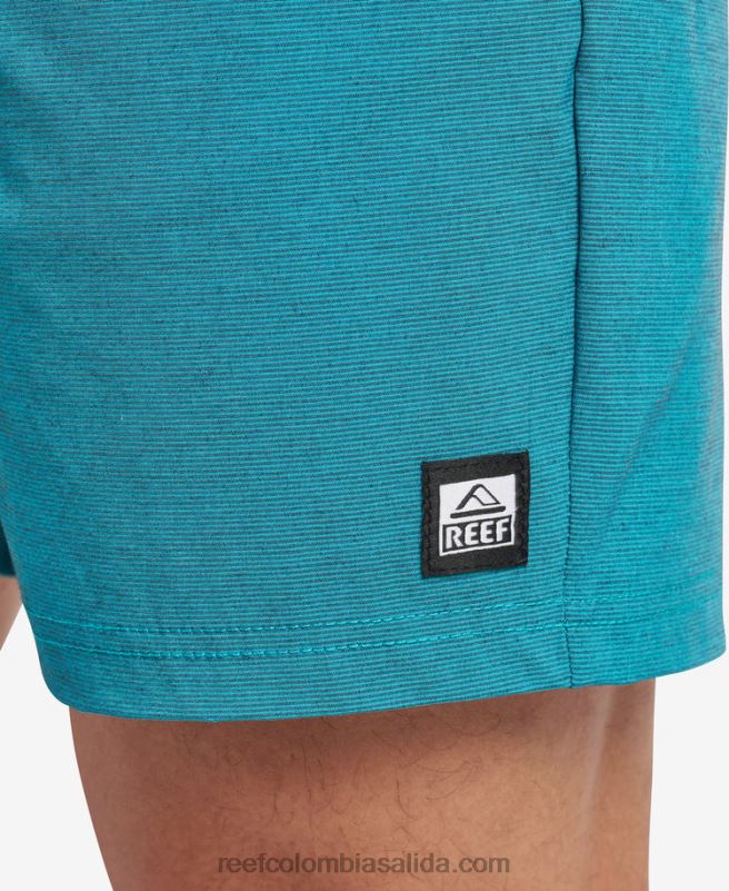 hombres Reef shorts de paseo con cintura elástica de 17\" XDDFR699 golfo de vizcaya