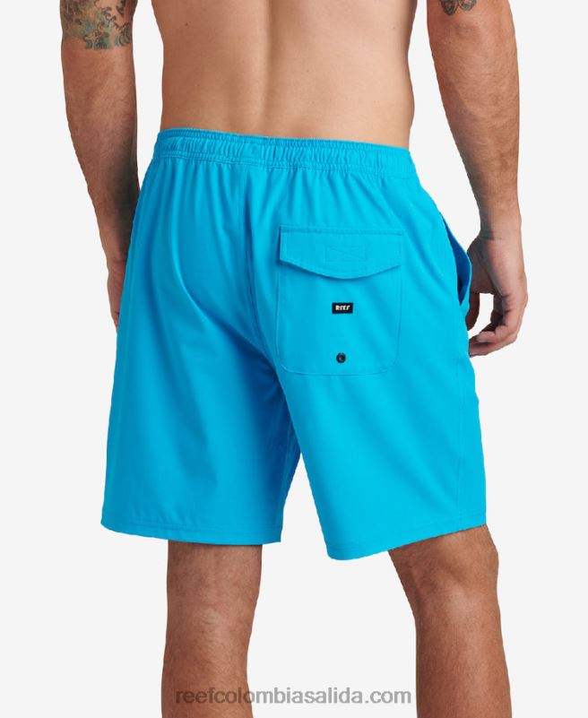 hombres Reef shorts jackson de 17\" XDDFR709 océano hawaiano