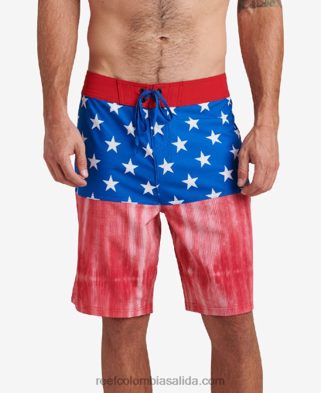 hombres Reef tabla corta razzle 20" XDDFR687 bufón rojo