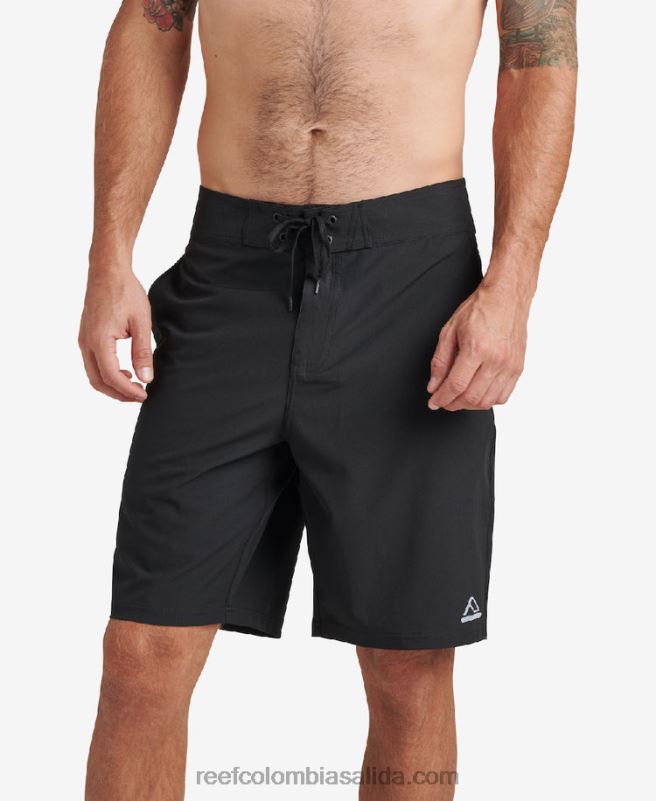 hombres Reef tabla de cormick short 20" XDDFR681 caviar