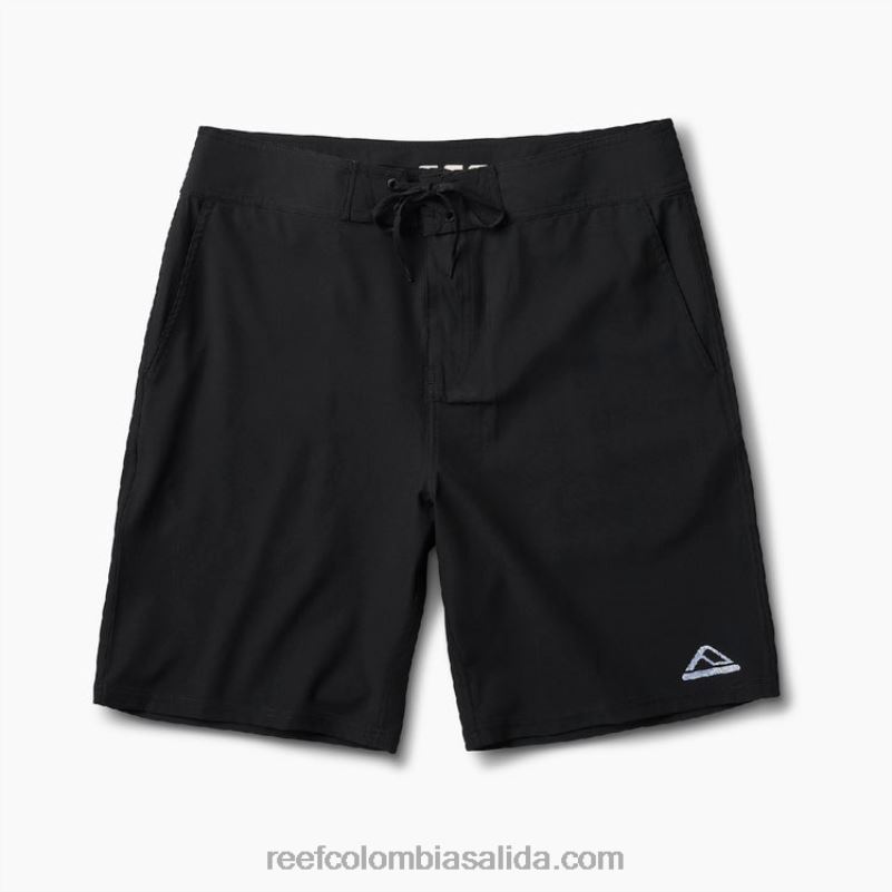 hombres Reef tabla de cormick short 20\" XDDFR681 caviar