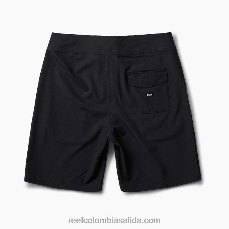 hombres Reef tabla de cormick short 20\" XDDFR681 caviar