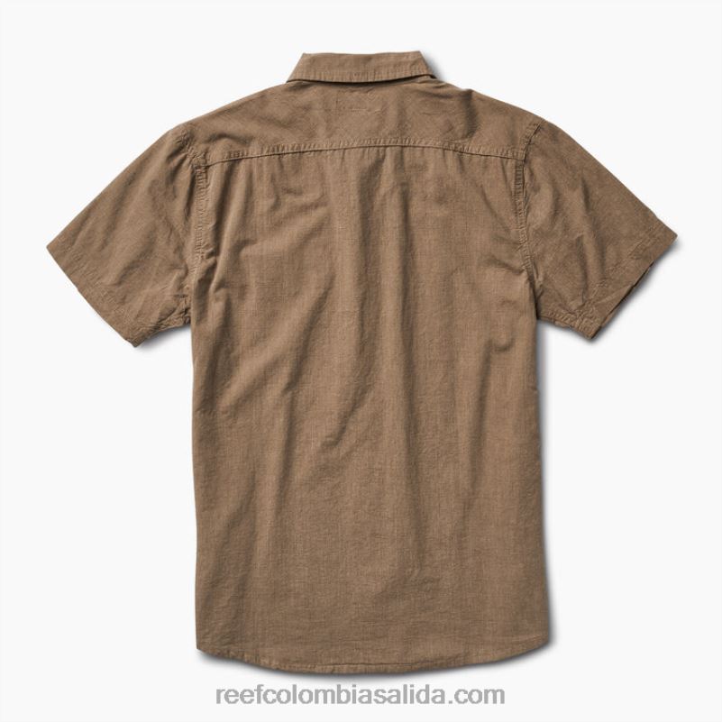 hombres Reef camisa de manga corta winfred XDDFR659 tambor de lluvia