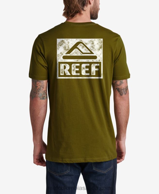 hombres Reef camiseta de manga corta XDDFR581 palta