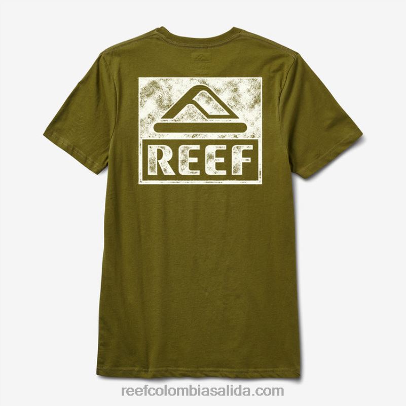 hombres Reef camiseta de manga corta XDDFR581 palta
