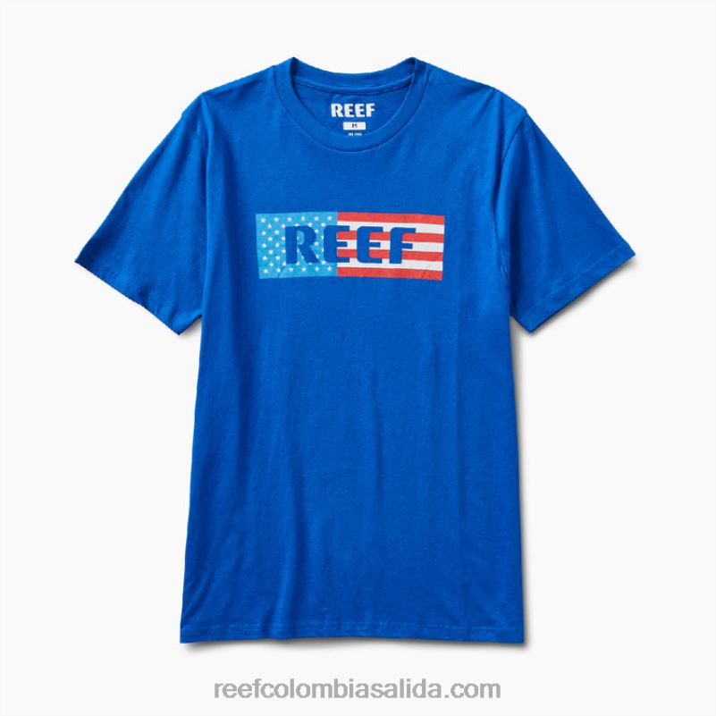 hombres Reef camiseta de manga corta XDDFR620 lapislázuli